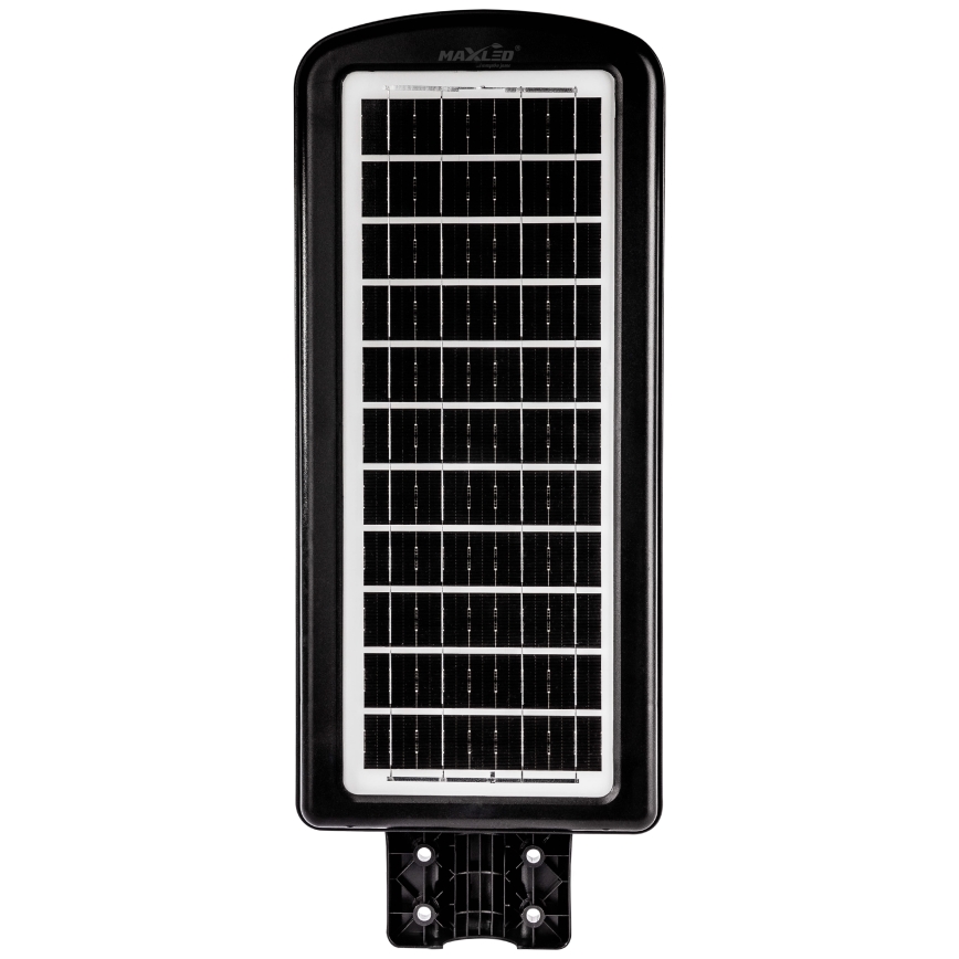 LED Stmievateľná solárna pouličná lampa so senzorom LED/240W/6V 6500K IP65 čierna + diaľkové ovládanie