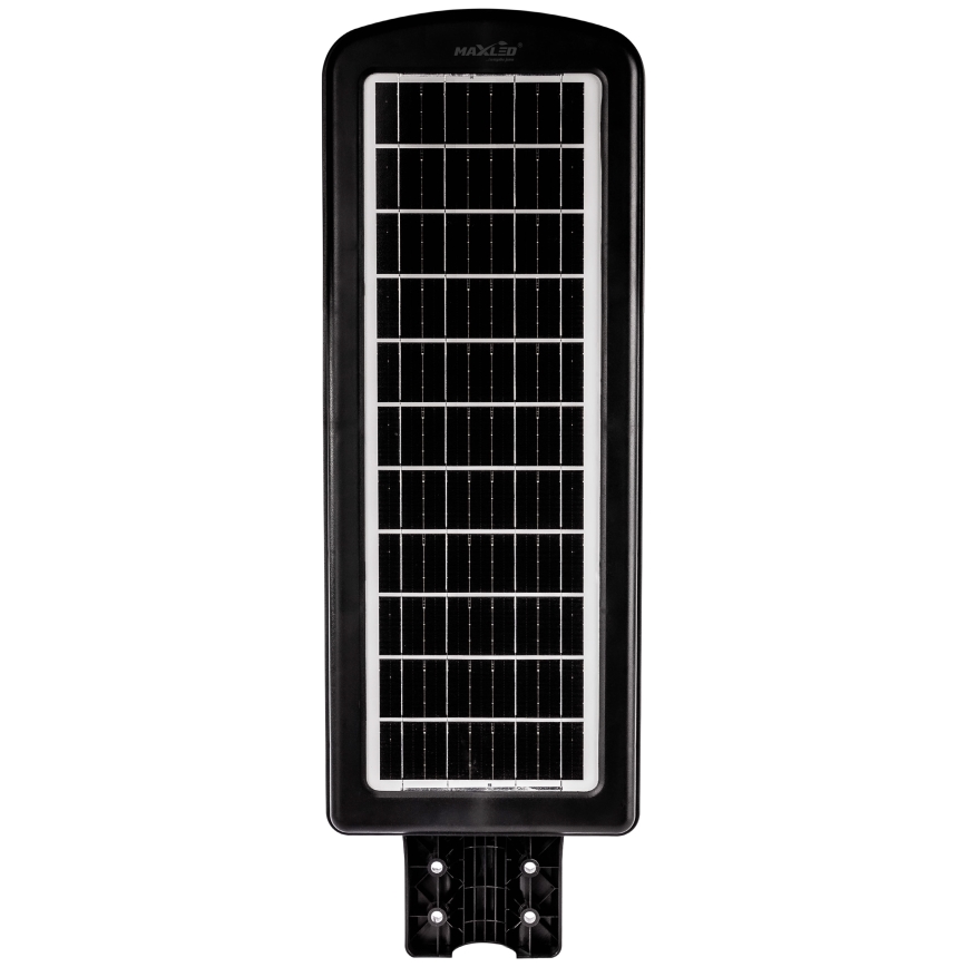 LED Stmievateľná solárna pouličná lampa so senzorom LED/300W/6V 6500K IP65 čierna + diaľkové ovládanie
