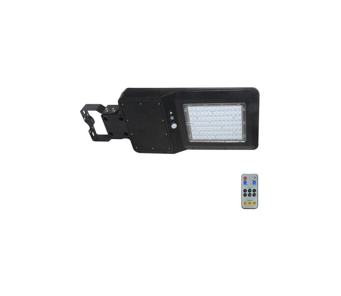 LED Solárna pouličná lampa so senzorom LED/40W/9,6V IP65 4000K + DO