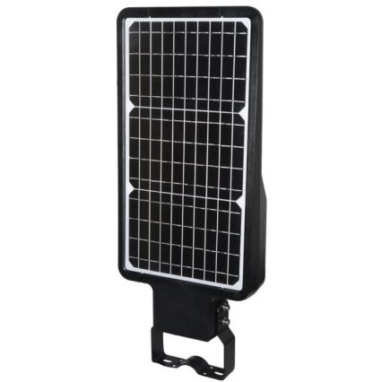LED Solárna pouličná lampa so senzorom LED/40W/9,6V IP65 6000K 12000 mAh + diaľkové ovládanie