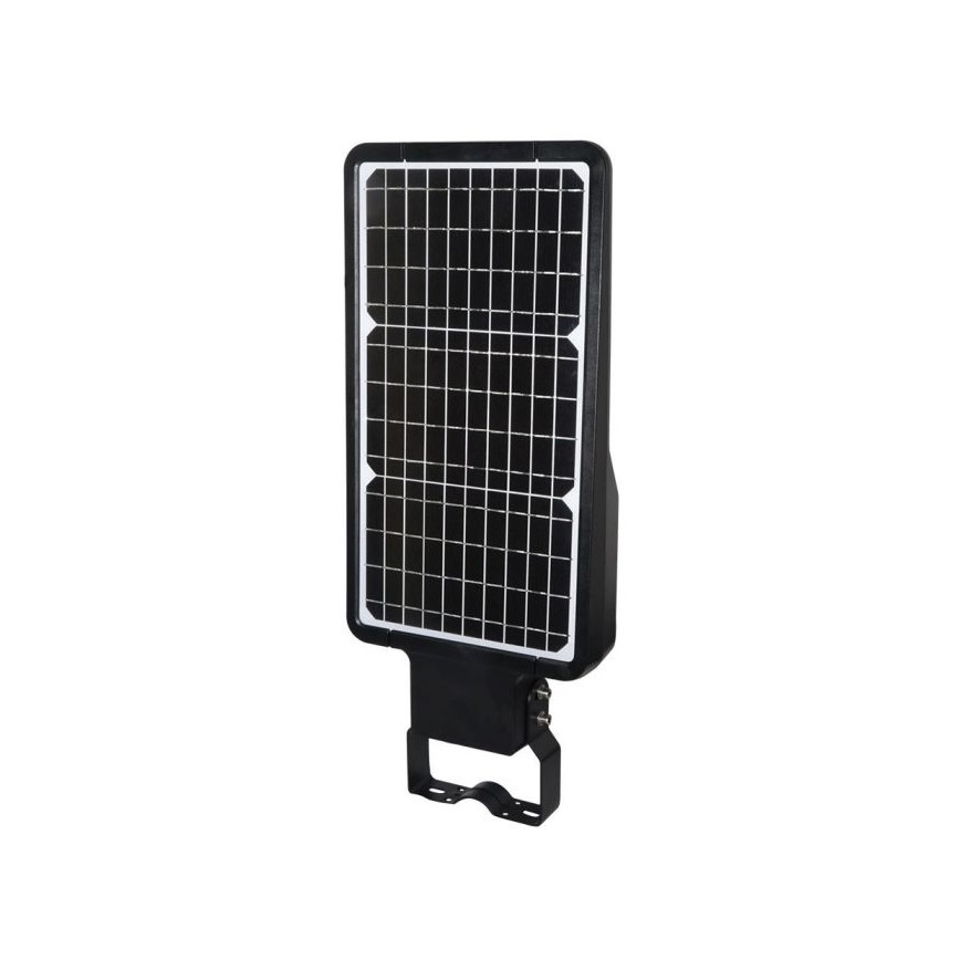 LED Solárna pouličná lampa so senzorom LED/40W/9,6V IP65 6000K 12000 mAh + diaľkové ovládanie