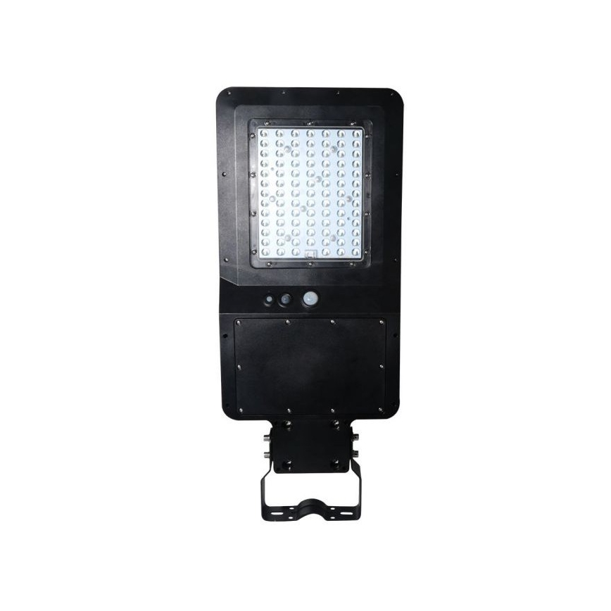 LED Solárna pouličná lampa so senzorom LED/40W/9,6V IP65 6000K 12000 mAh + diaľkové ovládanie