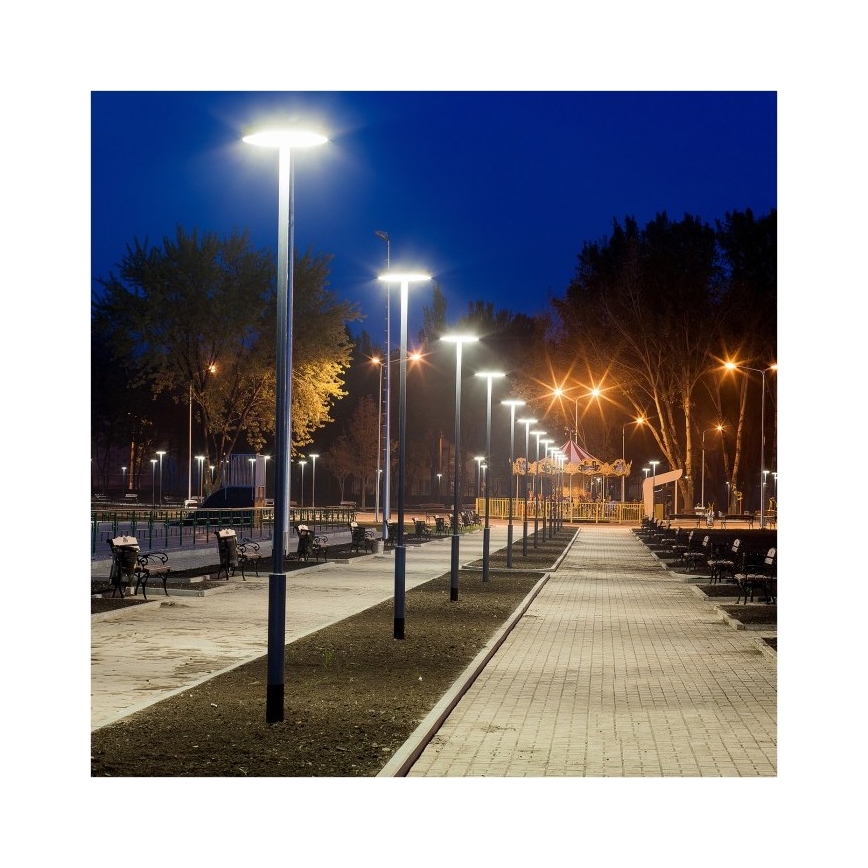 LED solárna pouličná lampa so senzorom SOLSUMI LED/25W/3,2V IP54 25000 mAh + diaľkové ovládanie