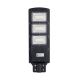 LED Solárna pouličná lampa so senzorom STREET 3xLED/9W/3,2V IP65 + diaľkové ovládanie