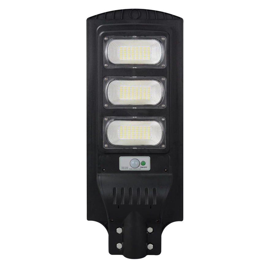 LED Solárna pouličná lampa so senzorom STREET LED/10W/3,2V 10000 mAh IP65 + diaľkové ovládanie