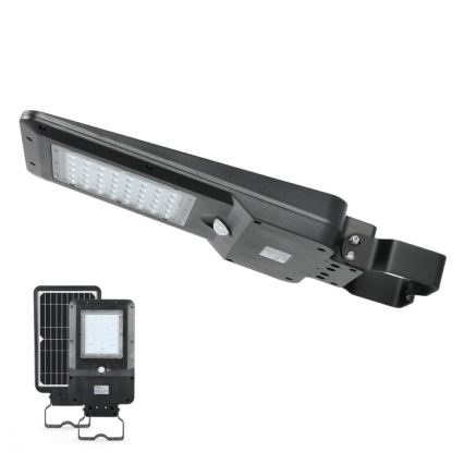 LED solárna pouličná lampa so senzorom STREET LED/15W/7,4V 4000K IP65 5400 mAh