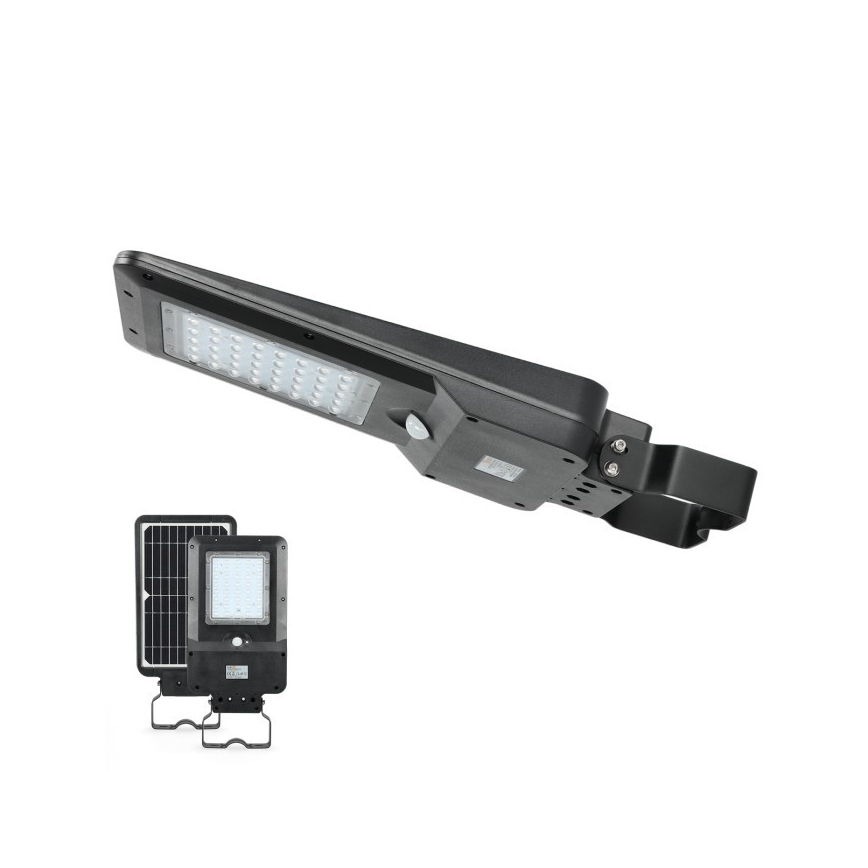 LED solárna pouličná lampa so senzorom STREET LED/15W/7,4V 4000K IP65 5400 mAh