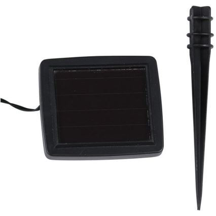 LED Solárna reťaz 10xLED/1W/1,2V 2 m IP44 3000K
