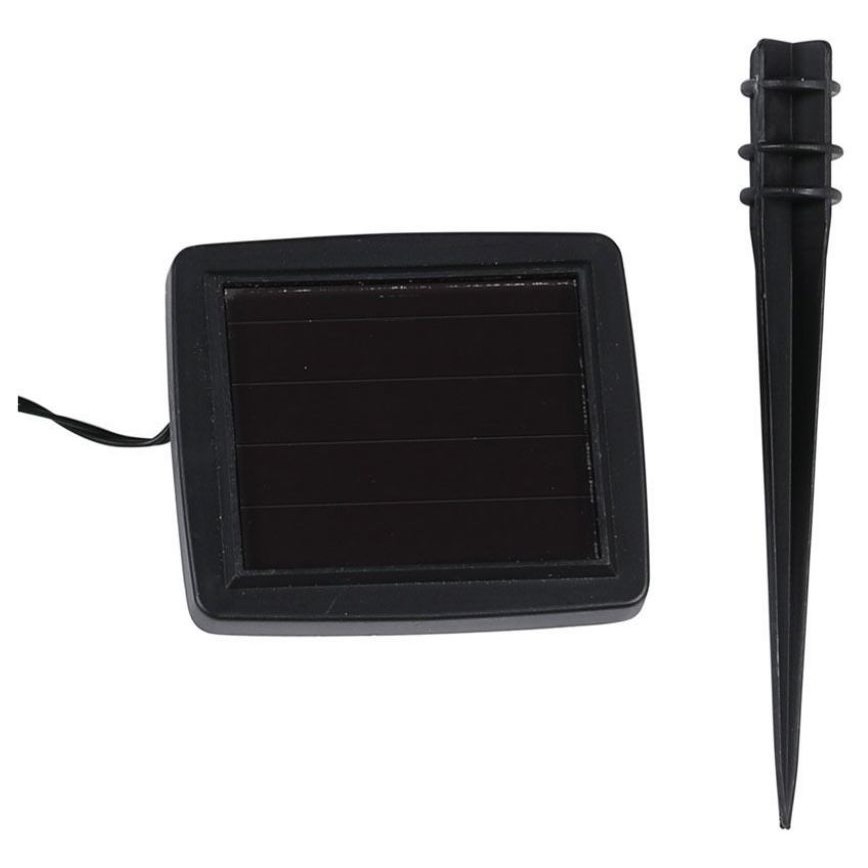 LED Solárna reťaz 10xLED/1W/1,2V 2 m IP44 3000K