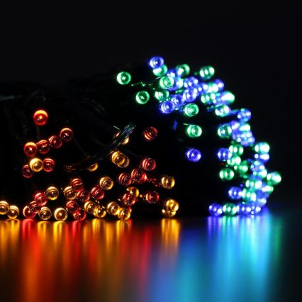 LED Solárna reťaz SHINE MULTI 100xLED/1,2V 11,9 m IP44