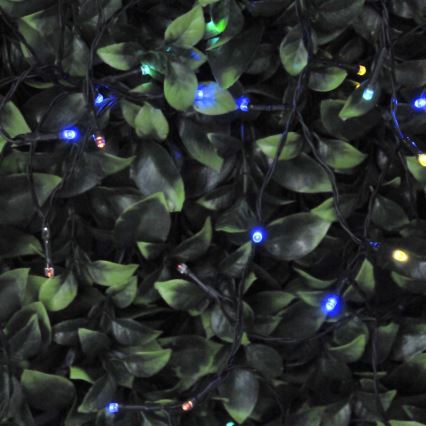 LED Solárna reťaz SHINE MULTI 100xLED/1,2V 11,9 m IP44