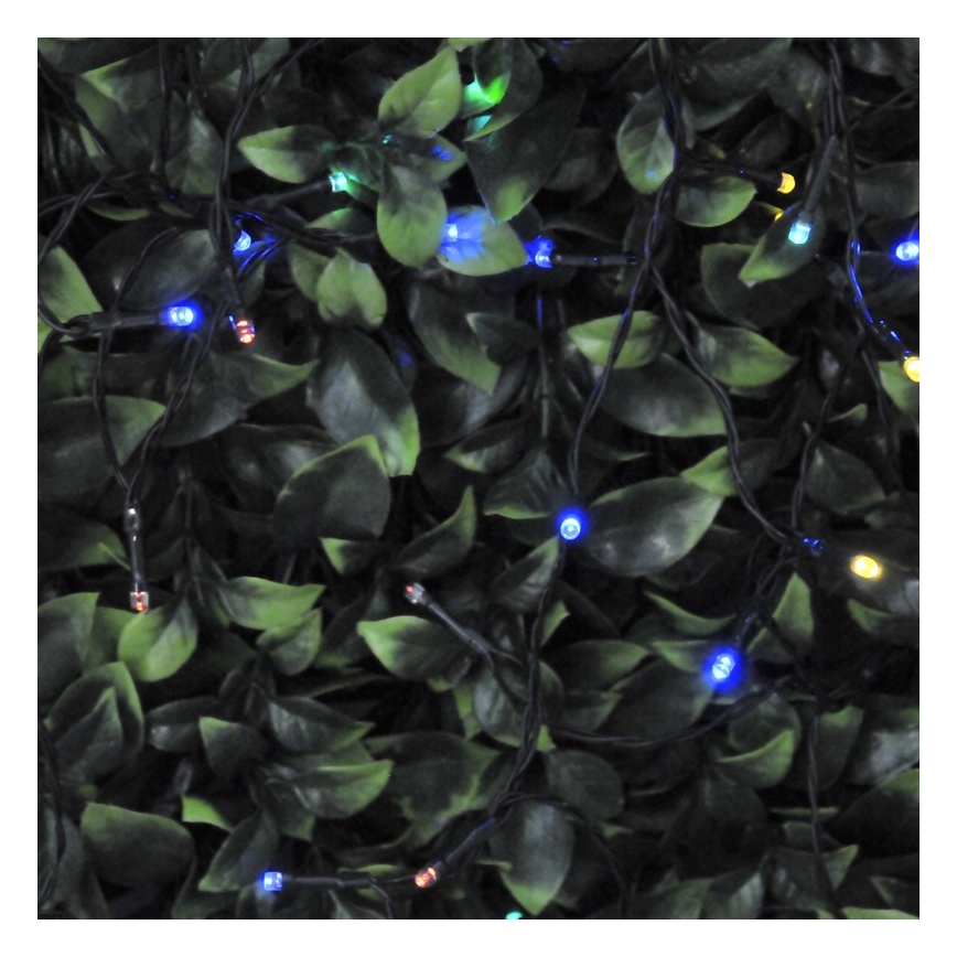 LED Solárna reťaz SHINE MULTI 100xLED/1,2V 11,9 m IP44