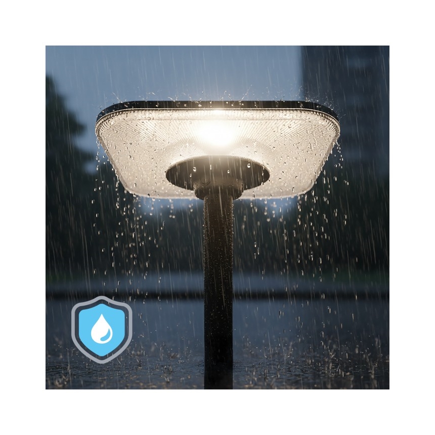 LED solárna pouličná lampa so senzorom SOLSUMI LED/25W/3,2V 3000/4000/6500K IP54 24000 mAh + diaľkové ovládanie