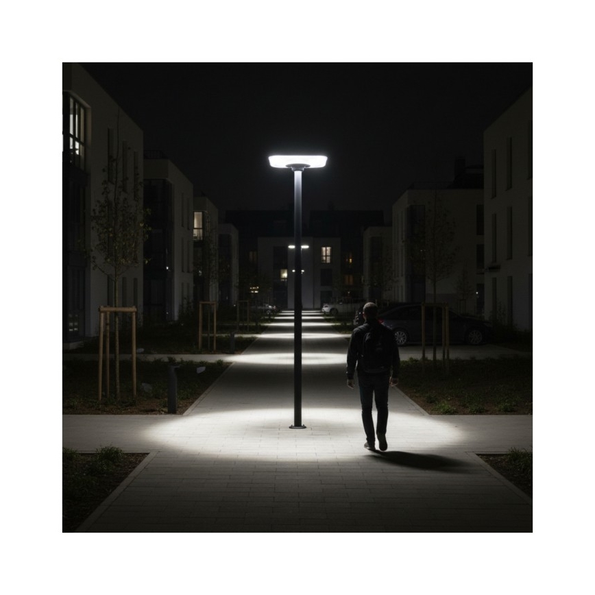 LED solárna pouličná lampa so senzorom SOLSUMI LED/25W/3,2V 3000/4000/6500K IP54 24000 mAh + diaľkové ovládanie