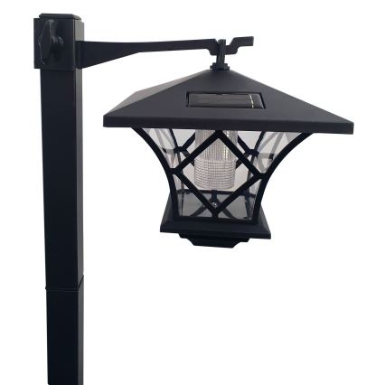 LED Solárna vonkajšia lampa 3v1 LED/1,2V 200 mAh IP44 čierna