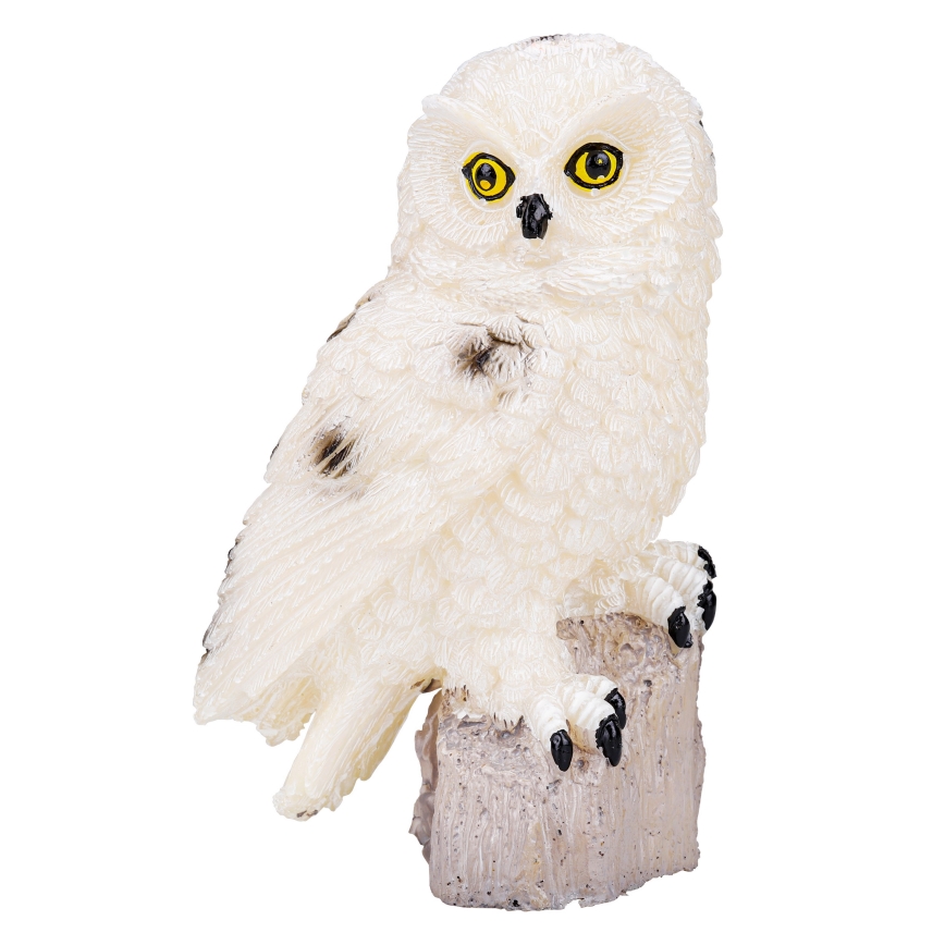 LED Solárne dekoratívne svietidlo so senzorom 6xLED/1,2V 3000K 40 cm 600 mAh IP44 sova