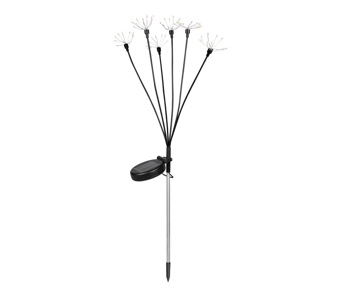 LED solárne dekoratívne svietidlo so snímačom, LED 1,2 V, 3000 K, 73 cm, 600 mAh, IP44 SOLAR DAISIES