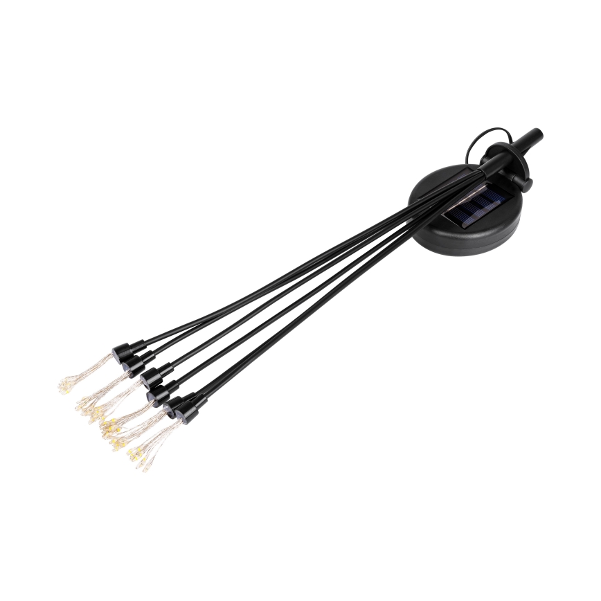 LED solárne dekoratívne svietidlo so snímačom, LED 1,2 V, 3000 K, 73 cm, 600 mAh, IP44