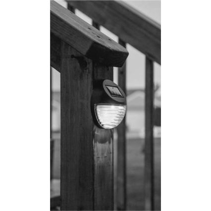LED Solárne nástenné svietidlo LED/1,2V 600 mAh IP44