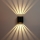 LED Solárne nástenné svietidlo LED/2W/3,7V 4000K IP44 1300 mAh