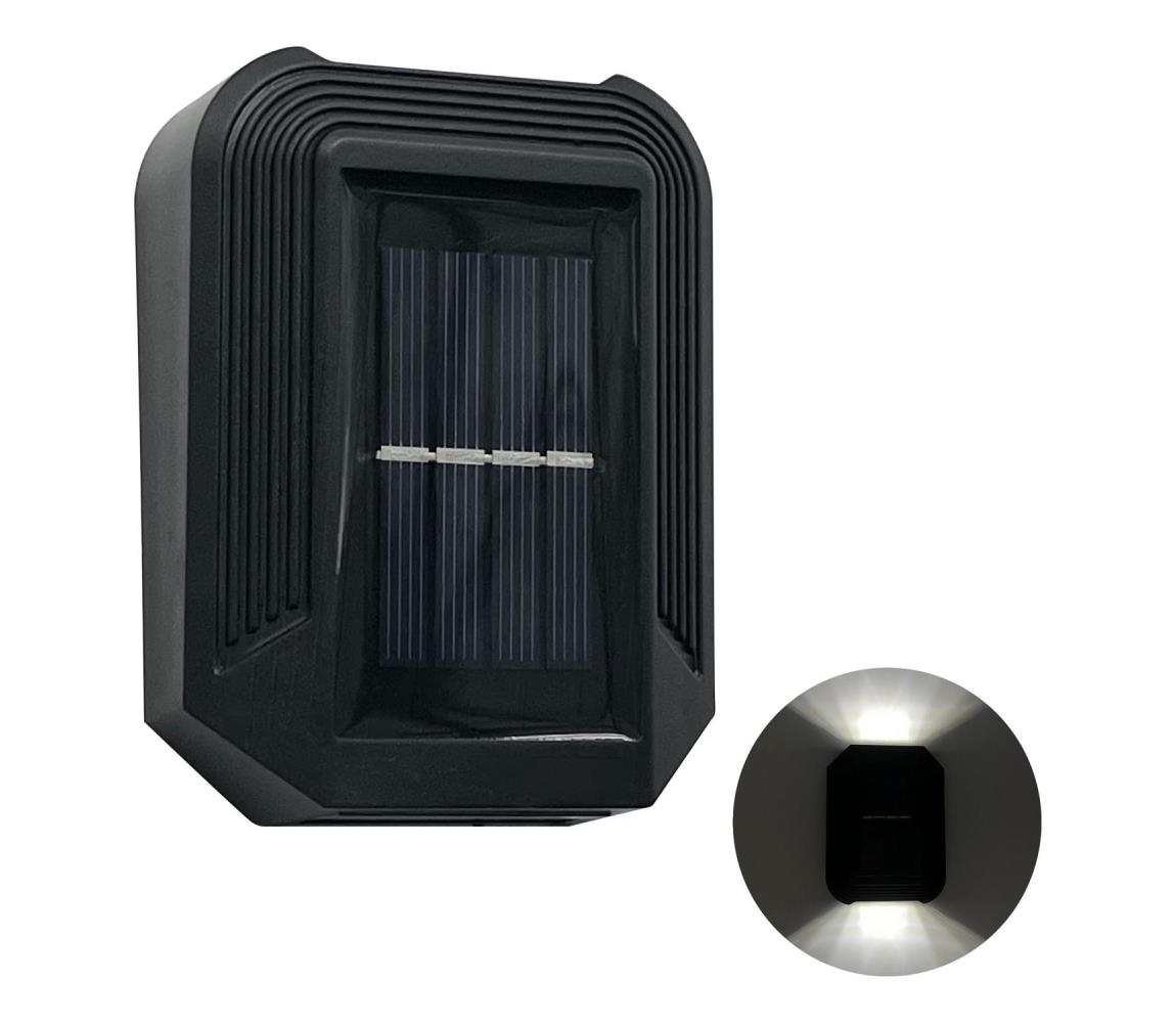 LED Solárne nástenné svietidlo LUCE LED/1,2V IP44