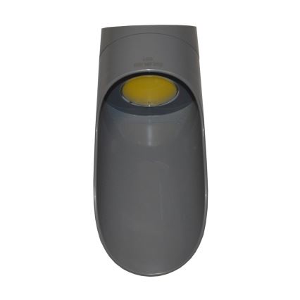 LED Solárne nástenné svietidlo PALESA LED/1W/3,7V IP65 1800 mAh šedá