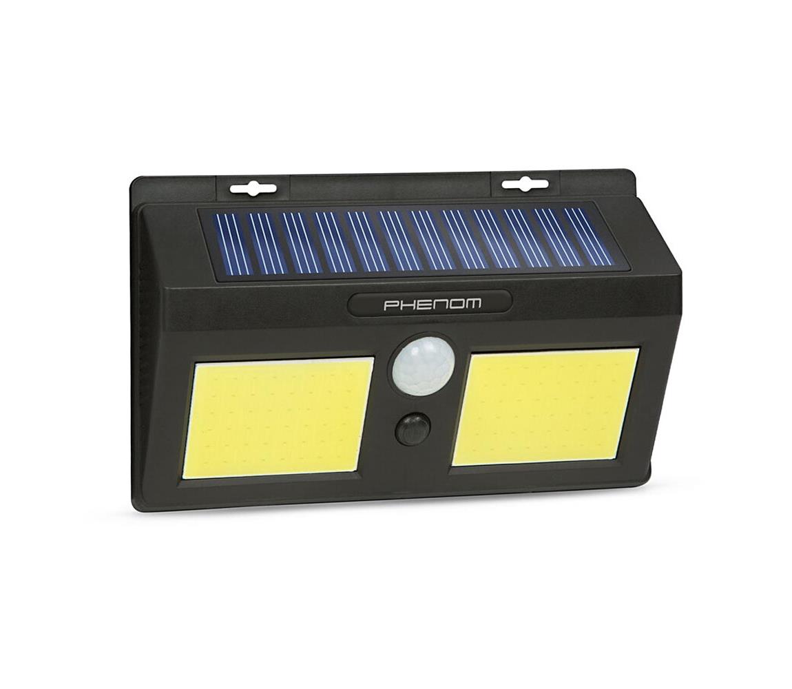LED Solárne nástenné svietidlo so senzorom 2xLED/2,5W/5,5V IP65 55287