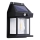 LED Solárne nástenné svietidlo so senzorom LANTER LED/1W/3,7V 1200 mAh IP44 čierne