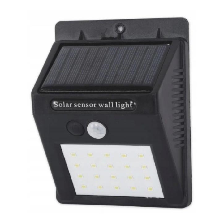 LED Solárne nástenné svietidlo so senzorom LED/0,55W/3,7V 1200 mAh IP65