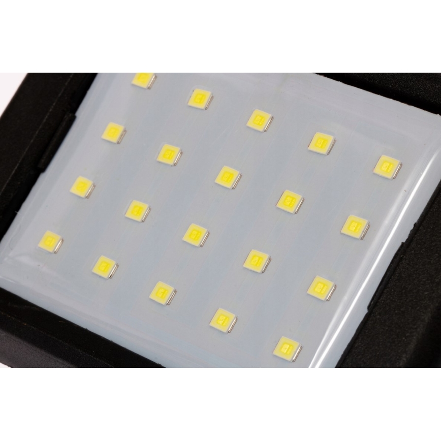 LED Solárne nástenné svietidlo so senzorom LED/0,55W/3,7V 1200 mAh IP65