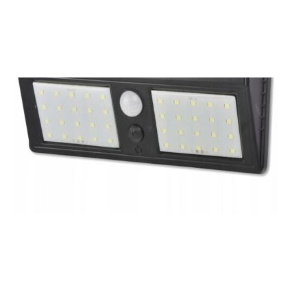 LED solárne nástenné svietidlo so senzorom LED/1,2W/3,7V 1200 mAh IP44