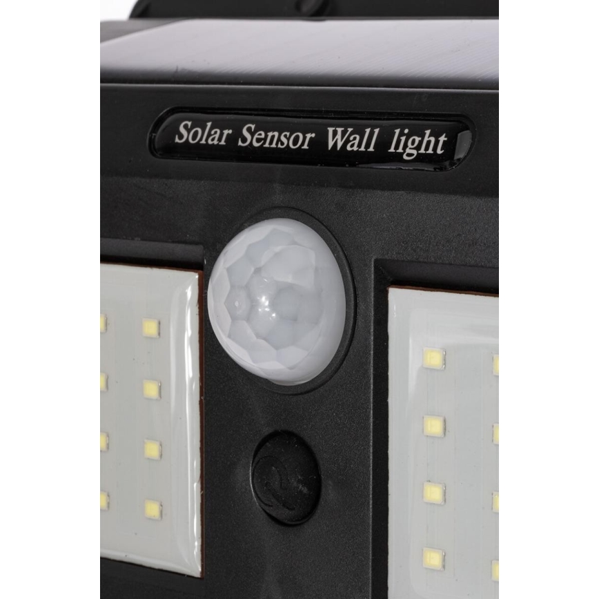 LED solárne nástenné svietidlo so senzorom LED/1,2W/3,7V 1200 mAh IP54