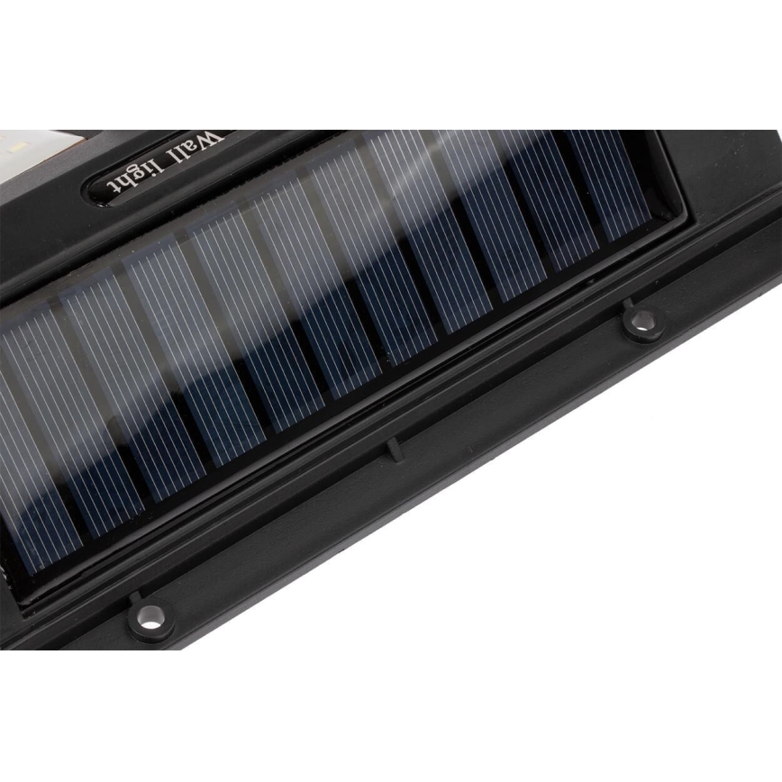 LED solárne nástenné svietidlo so senzorom LED/1,2W/3,7V 1200 mAh IP54