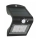 LED Solárne nástenné svietidlo so senzorom LED/1,5W/3,7V 1200 mAh IP65