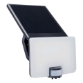 LED Solárne nástenné svietidlo so senzorom LED/12W/3,7V 4000 mAh IP54
