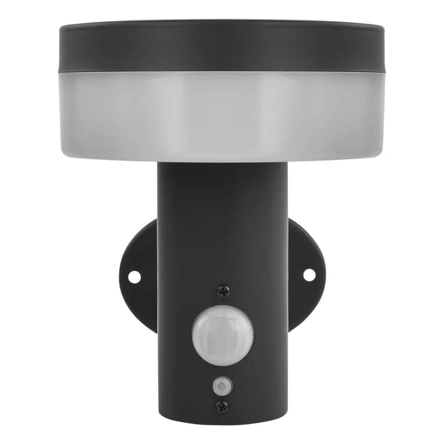 LED solárne nástenné svietidlo so senzorom LED/2W/3,7V 1200 mAh IP44