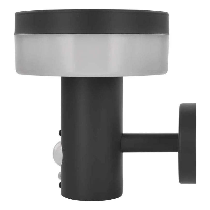 LED solárne nástenné svietidlo so senzorom LED/2W/3,7V 1200 mAh IP44