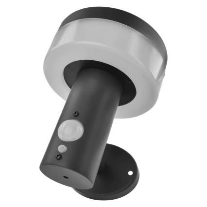 LED solárne nástenné svietidlo so senzorom LED/2W/3,7V 1200 mAh IP44
