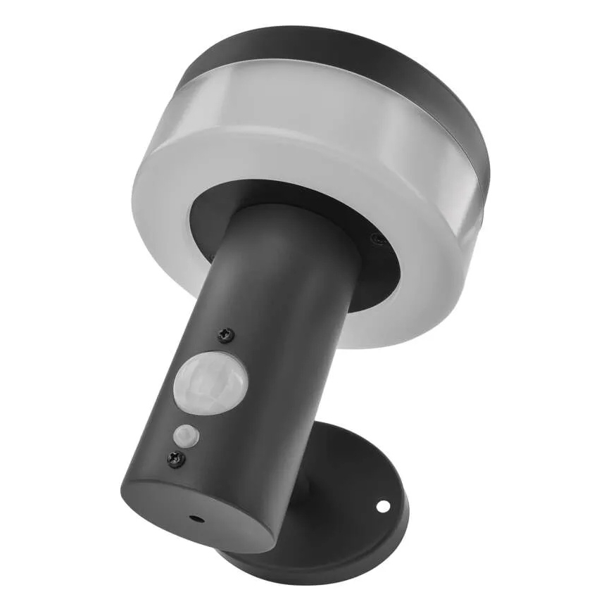 LED solárne nástenné svietidlo so senzorom LED/2W/3,7V 1200 mAh IP44