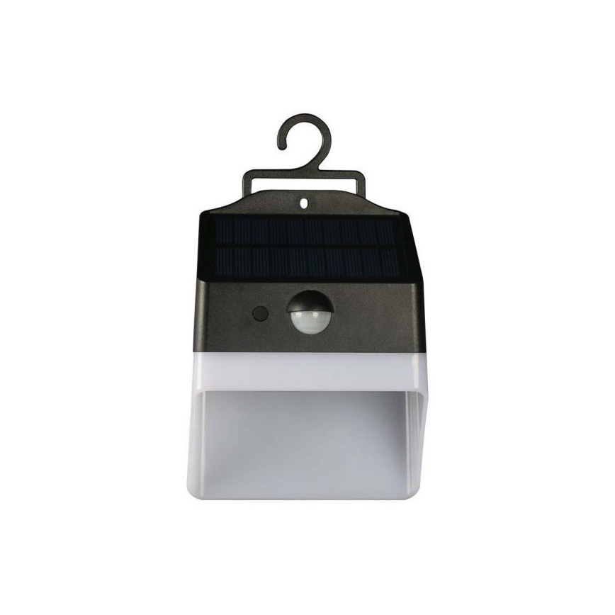 LED Solárne nástenné svietidlo so senzorom LED/2W/3,7V 4000K IP65
