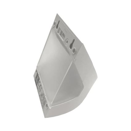 LED solárne nástenné svietidlo so senzorom LED/3W/3,7V 3000/4000K 1200 mAh IP54 biele