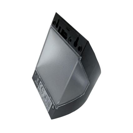 LED solárne nástenné svietidlo so senzorom LED/3W/3,7V 3000/4000K 1200 mAh IP54 čierne