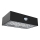 LED Solárne nástenné svietidlo so senzorom LED/3W/3,7V 3000K/4000K IP65 1200 mAh čierna