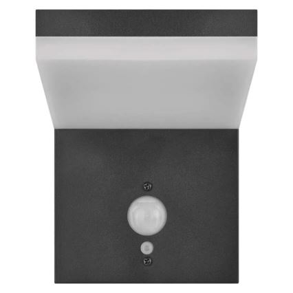 LED solárne nástenné svietidlo so senzorom LED/4,4W/3,7V 2200 mAh IP44