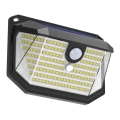 LED Solárne nástenné svietidlo so senzorom LED/4W/5,5V IP65 1200 mAh