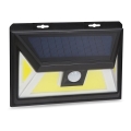LED Solárne nástenné svietidlo so senzorom LED/5W/5,5V IP65 1200 mAh