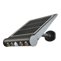 LED Solárne nástenné svietidlo so senzorom LED/8W/3,7V IP65 3000K 4000 mAh