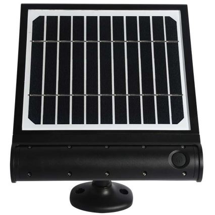 LED Solárne nástenné svietidlo so senzorom LED/8W/3,7V IP65 4000K 4000 mAh
