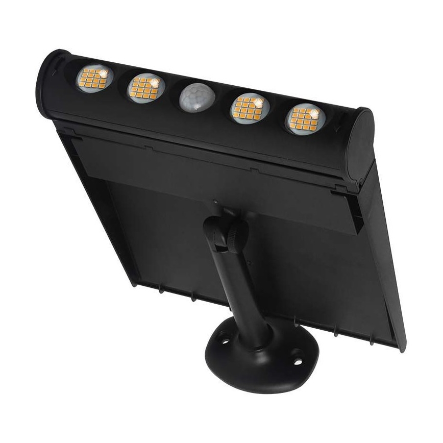 LED Solárne nástenné svietidlo so senzorom LED/8W/3,7V IP65 4000K 4000 mAh