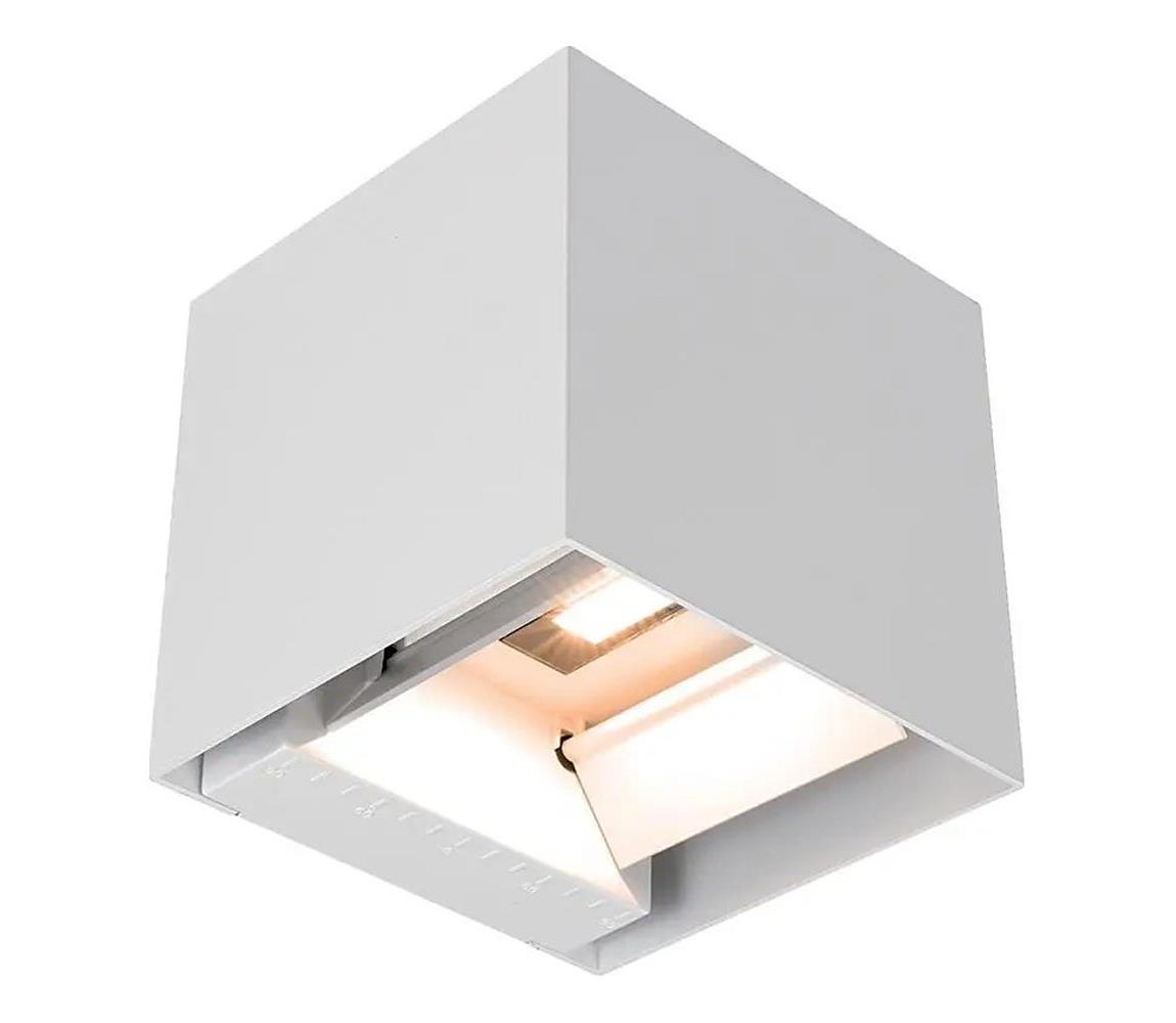LED solárne nástenné svietidlo so senzorom LED/9W/3,7V 3000/4000/5000K IP65 2600mAh biela 24063-1